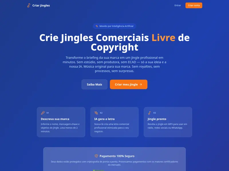 Criar Jingles
